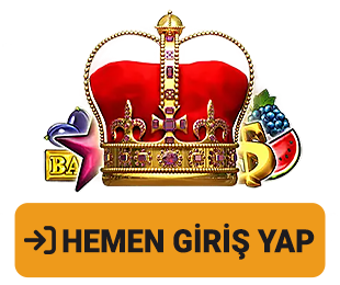 Sekabet bonus ve hemen giriş yap butonu olan, kral taçlı görsel